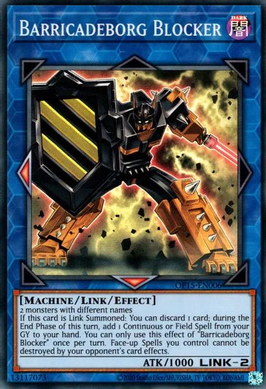 Barricadeborg Blocker OP15-EN006