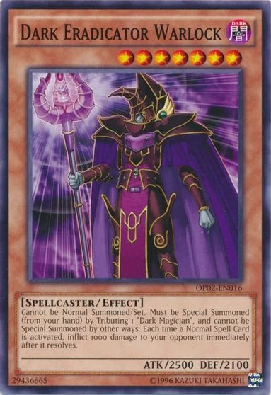 Dark Eradicator Warlock OP02-EN016