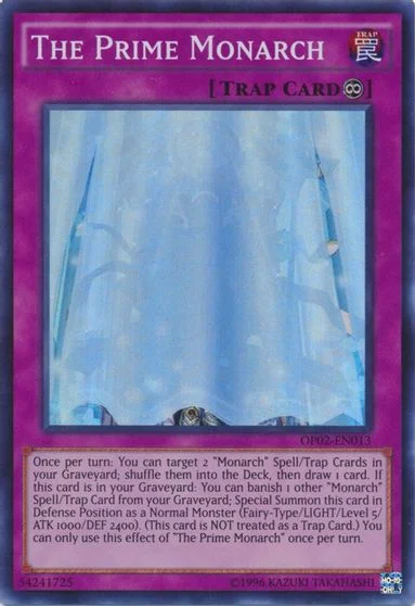 The Prime Monarch OP02-EN013