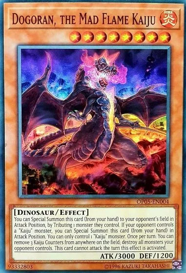 Dogoran, the Mad Flame Kaiju OP05-EN004
