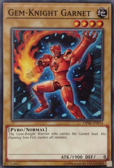Gem-Knight Garnet OP06-EN014