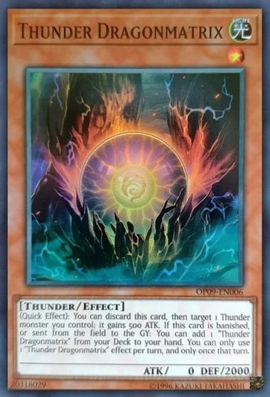 Thunder Dragonmatrix OP09-EN006