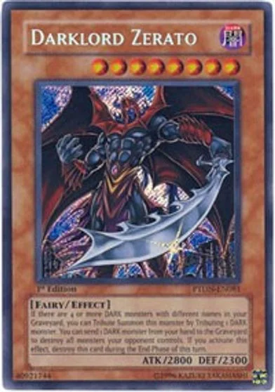 Darklord Zerato [1st Edition] PTDN-EN081