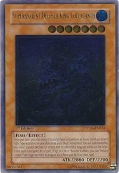 Superancient Deepsea King Coelacanth PTDN-EN034