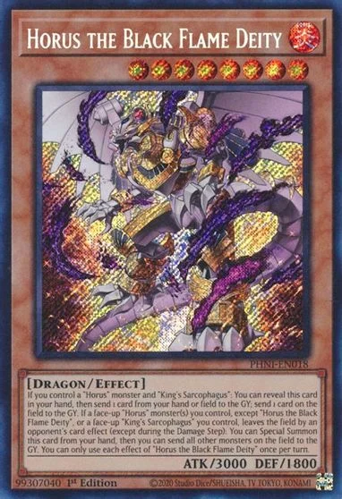Horus the Black Flame Deity PHNI-EN018