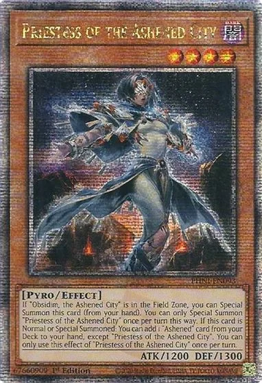 Priestess of the Ashened City [Quarter Century Rare] PHNI-EN093