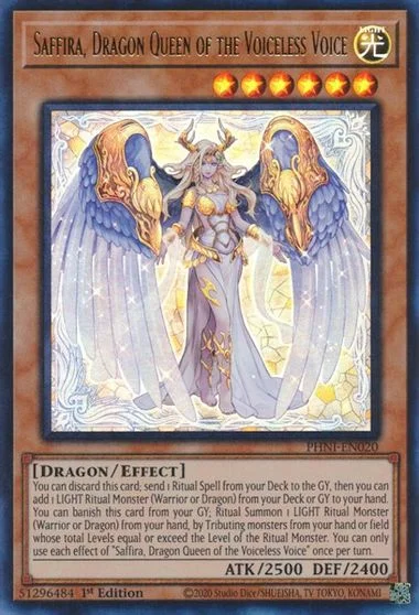 Saffira, Dragon Queen of the Voiceless Voice PHNI-EN020