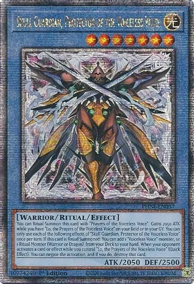 Skull Guardian, Protector of the Voiceless Voice [Quarter Century Rare] PHNI-EN037