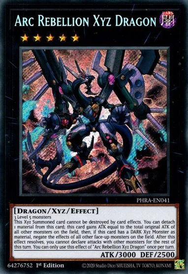 Arc Rebellion Xyz Dragon [1st Edition] PHRA-EN041
