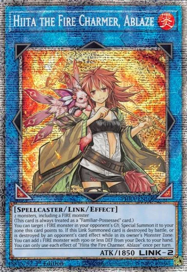 Hiita the Fire Charmer, Ablaze [1st Edition] PHRA-EN100