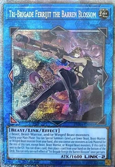 Tri-Brigade Ferrijit the Barren Blossom [Starlight Rare 1st Edition] PHRA-EN046