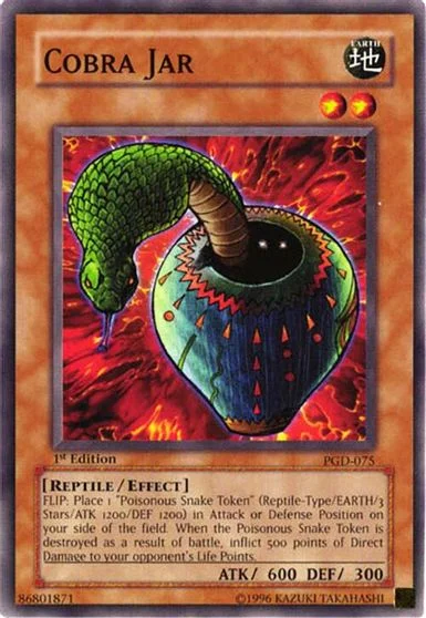 Cobra Jar [1st Edition] PGD-075
