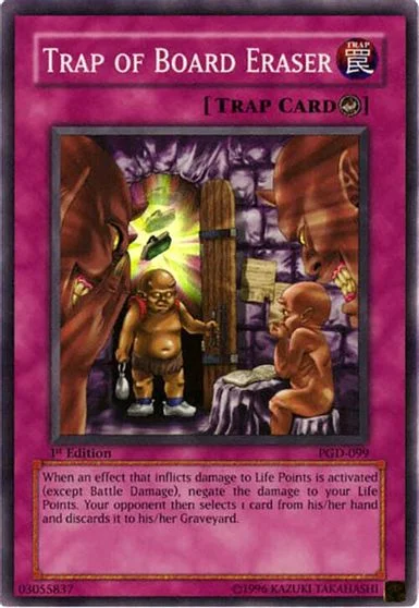 Trap of Board Eraser [1st Edition] PGD-099
