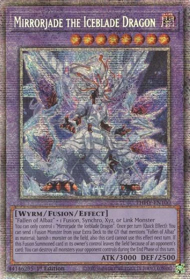 Mirrorjade the Iceblade Dragon PHHY-EN100