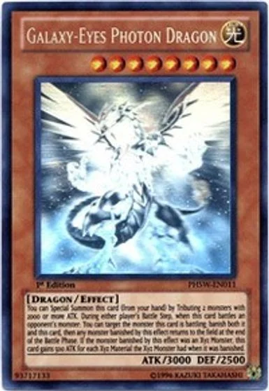 Galaxy-Eyes Photon Dragon [Ghost Rare] PHSW-EN011
