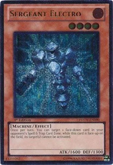 Sergeant Electro [1st Edition] PHSW-EN090