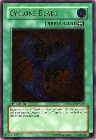 Cyclone Blade [Ultimate Rare 1st Edition] POTD-EN043