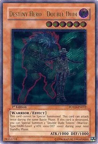 Destiny HERO - Double Dude [1st Edition] POTD-EN012