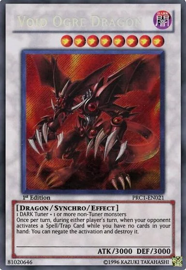 Void Ogre Dragon [1st Edition] PRC1-EN021