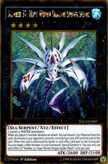 Number 37: Hope Woven Dragon Spider Shark PGL3-EN007