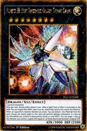Number 38: Hope Harbinger Dragon Titanic Galaxy PGL3-EN008