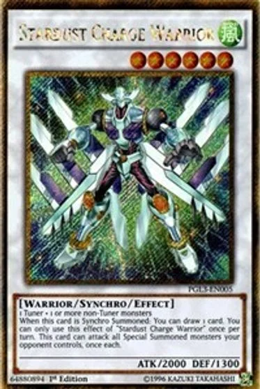 Stardust Charge Warrior PGL3-EN005