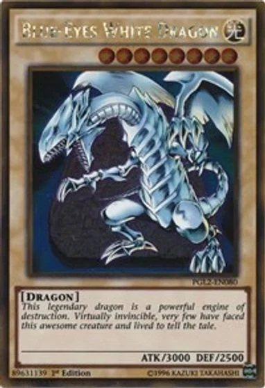 Blue-Eyes White Dragon PGL2-EN080