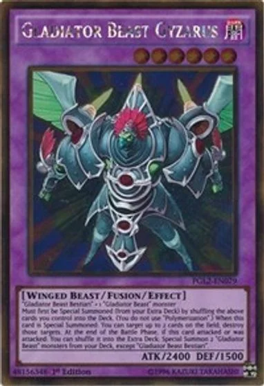 Gladiator Beast Gyzarus PGL2-EN079