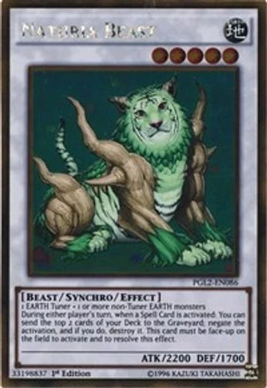 Naturia Beast [1st Edition] PGL2-EN086