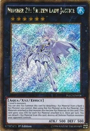 Number 21: Frozen Lady Justice PGL2-EN018