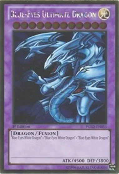 Blue-Eyes Ultimate Dragon PGLD-EN055