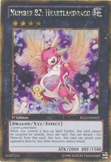 Number 82: Heartlandraco [1st Edition] PGLD-EN025
