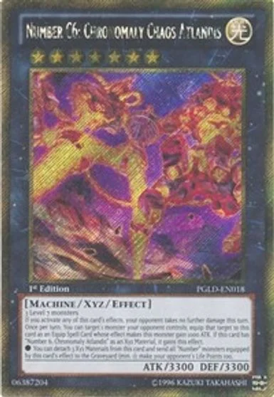 Number C6: Chronomaly Chaos Atlandis [1st Edition] PGLD-EN018