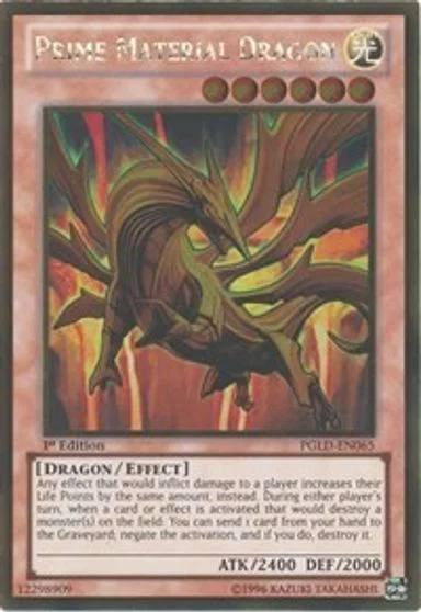 Prime Material Dragon [1st Edition] PGLD-EN065