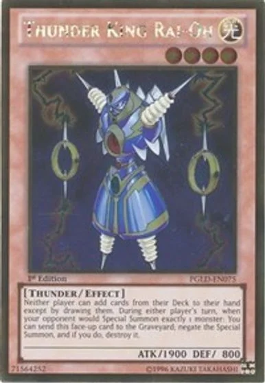 Thunder King Rai-Oh PGLD-EN075