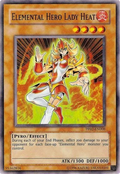 Elemental HERO Lady Heat PP02-EN008