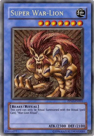 Super War-Lion [Secret Rare] PP02-EN001