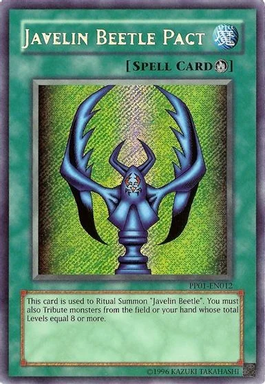 Javelin Beetle Pact [Secret Rare] PP01-EN012