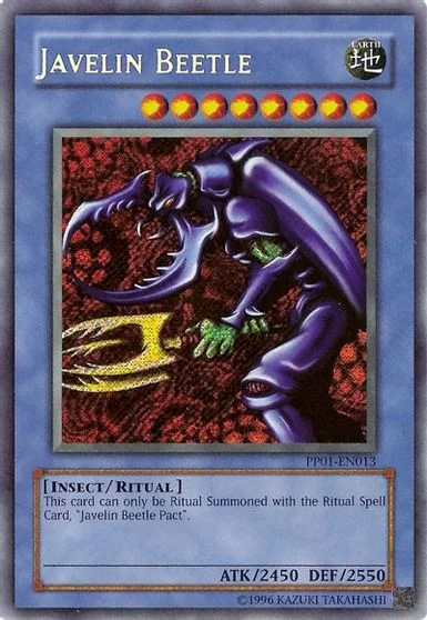Javelin Beetle [Secret Rare] PP01-EN013
