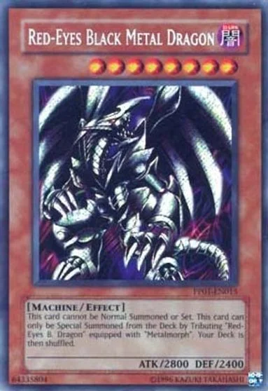 Red-Eyes Black Metal Dragon [Super Rare] PP01-EN015