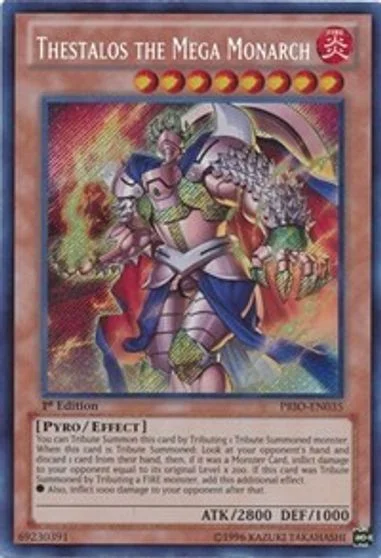 Thestalos the Mega Monarch [1st Edition] PRIO-EN035