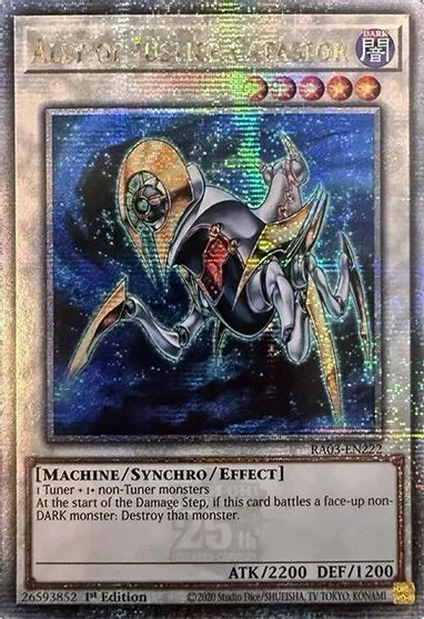 Ally of Justice Catastor [Quarter Century Secret Rare] RA03-EN222
