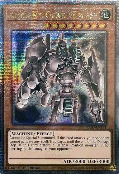 Ancient Gear Golem [Quarter Century Secret Rare] RA03-EN151