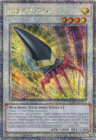 Armory Arm [Quarter Century Secret Rare] RA03-EN213