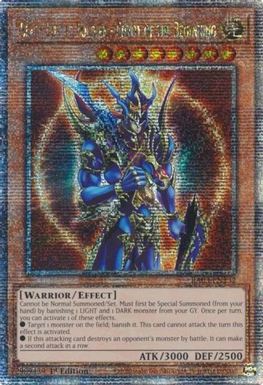 Black Luster Soldier - Envoy of the Beginning [Quarter Century Secret Rare] RA03-EN132