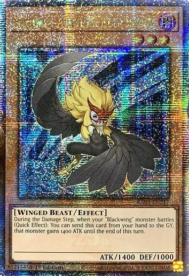 Blackwing - Kalut the Moon Shadow [Quarter Century Secret Rare] RA03-EN217