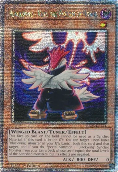 Blackwing - Vayu the Emblem of Honor [Quarter Century Secret Rare] RA03-EN224