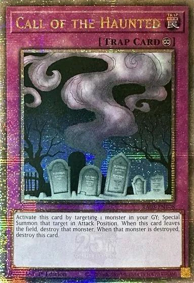Call of the Haunted [Quarter Century Secret Rare] RA03-EN108