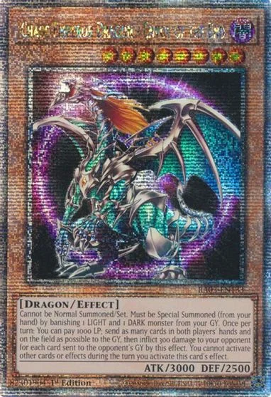 Chaos Emperor Dragon - Envoy of the End [Quarter Century Secret Rare] RA03-EN133