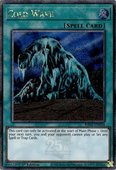 Cold Wave [Quarter Century Secret Rare] RA03-EN104